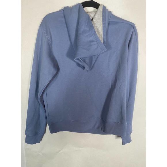 Champion Girls SZ XL Big Kids' Reverse Weave Hoodie, Embroidered Logo purple - Picture 4 of 5